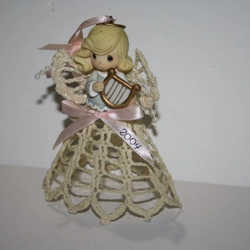 👼 Precious Moments Angel Ornament · 2004 Edition · 4.5
